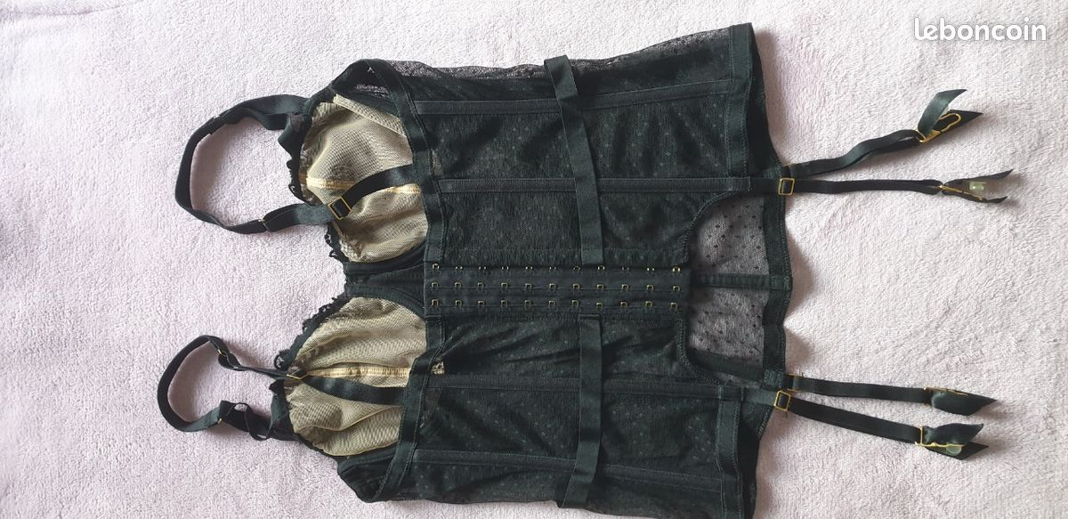 Guêpière noire 95C Aubade (image 2)