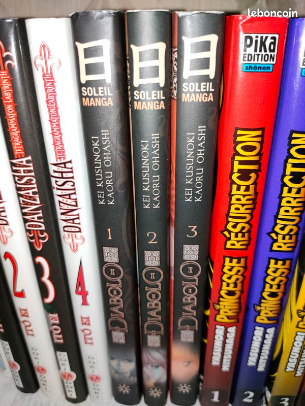 Intégral manga DIABOLO 3 tomes (image 1)