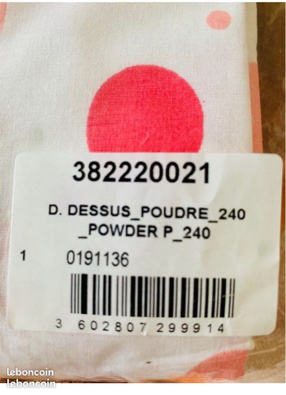 2 draps plats 2,40 x 2,40 coton Damart Neufs - jamais utilisé (image 5)