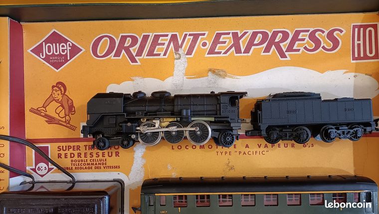 Coffret Jouef H0 Orient Express N°7611 - Train électrique/mécanique, Bon état