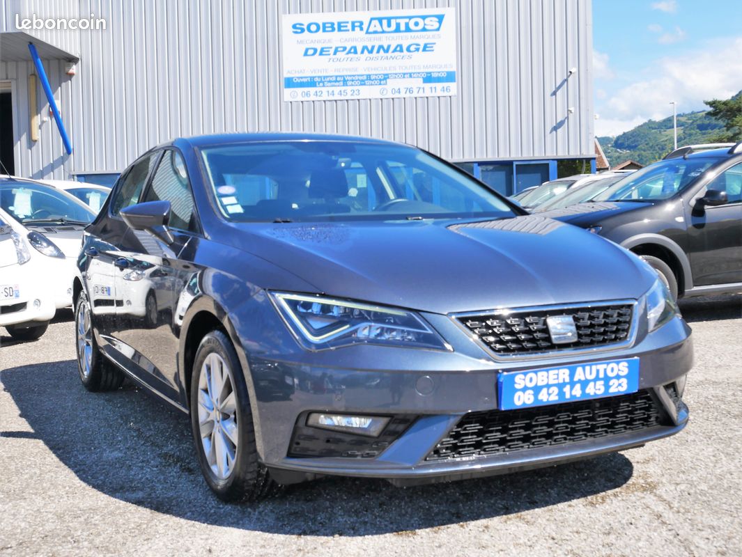 Seat leon style business dsg7 automatique 1 5 tgi 130cv 1ere main park