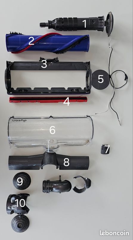 Pièce Détachée Brosse V10 Dyson Pièces Détachées Brosse Dyson V10