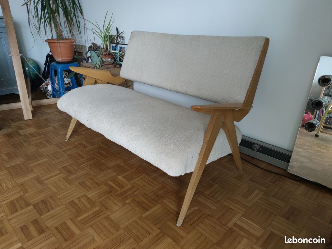 Canapé vintage style scandinave (image 4)
