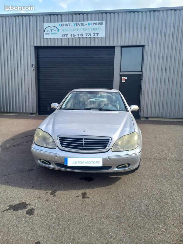 Mercedes classe S année 2000 roulante - S320 boite auto 3.2i 224cv mécanique OK dans l'état (image 1)