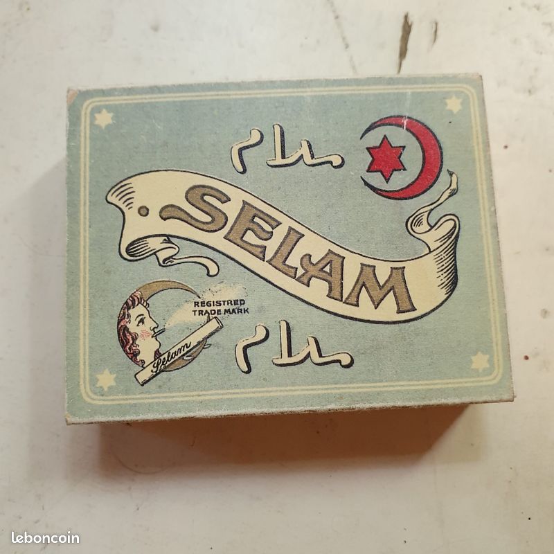 Boîte en carton cigarettes turques "Selam" Turquie (image 1)