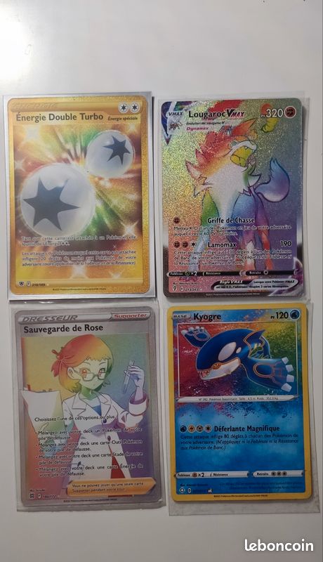 Carte Pokmon ultra rare tat neuf prix unitaire 25 - Collection Carte Pokmon ultra rare tat neuf prix unitaire 25 - Collection