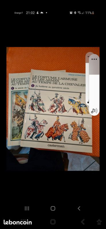Uniformes au temps de la Chevalerie ( 2 vol.) (image 1)