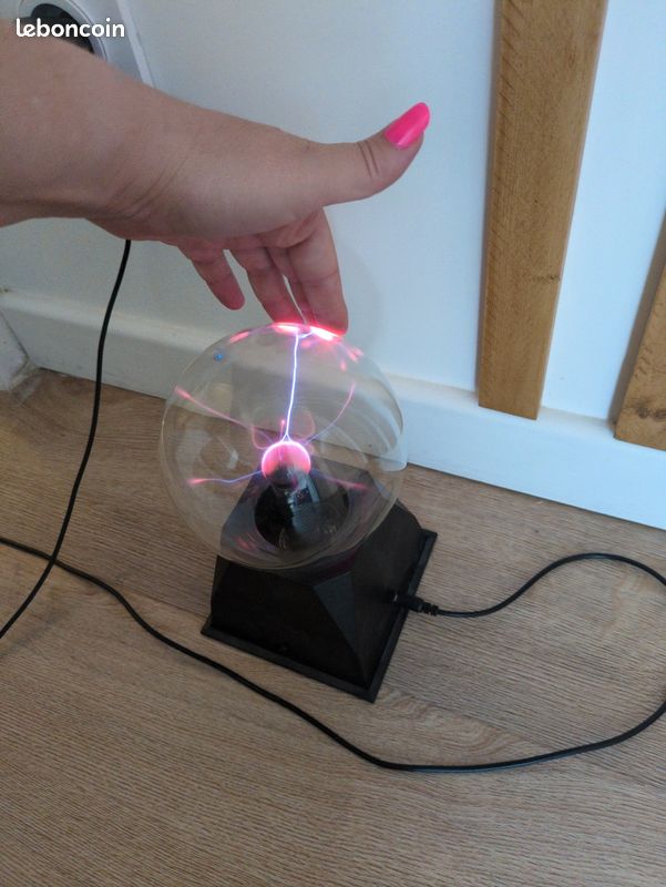 Lampe électricité statique (image 3)