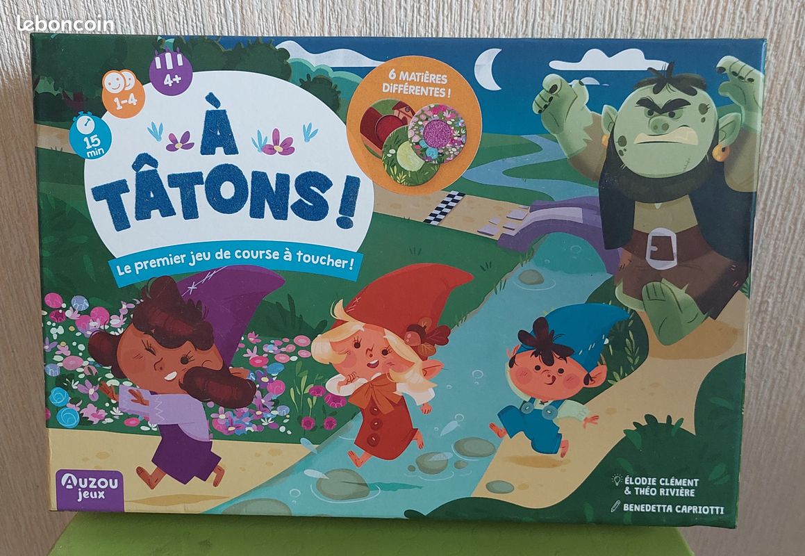 Jeu "À TÂTONS" - Auzou (image 1)
