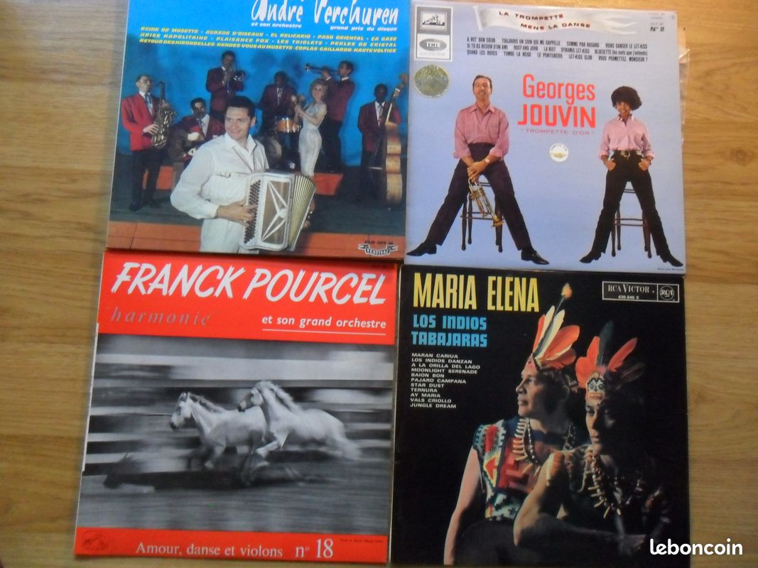 Lot vinyles rétro divers (14) (image 4)