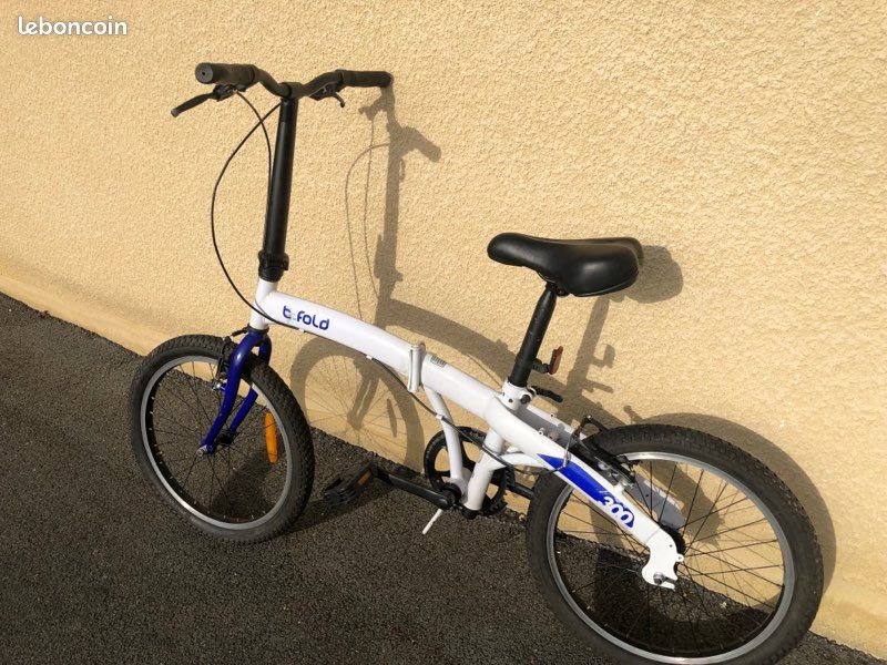 B Fold 100 Velo Pliable Btwin Decathlon Folding Bike Bicicleta