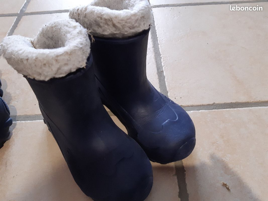 Lot de 2 paires de botte neige (image 3)