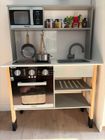 Cuisine Enfant Bois, Micro-Ondes, Four, évier et Accessoires, Sons mécanique, Jouet Montessori +3 - Cuisine enfant - Achat & prix