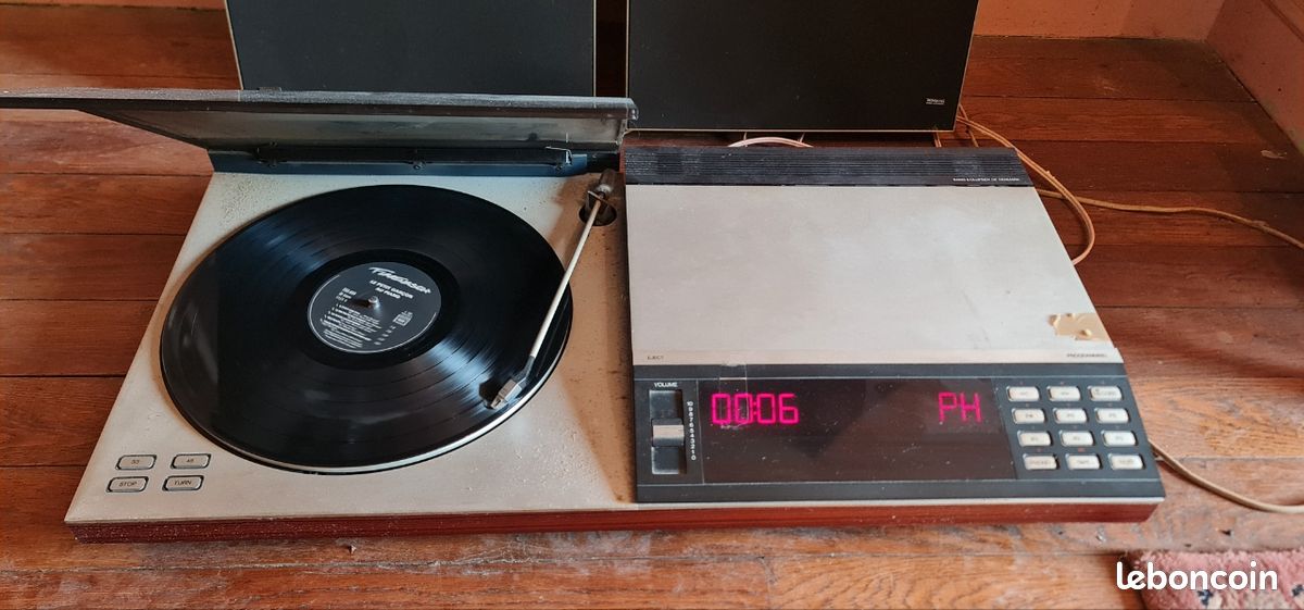 Bang & Olufsen beocenter 7000 7002 et enceintes beovox p45 platine vinyle vintage (image 2)