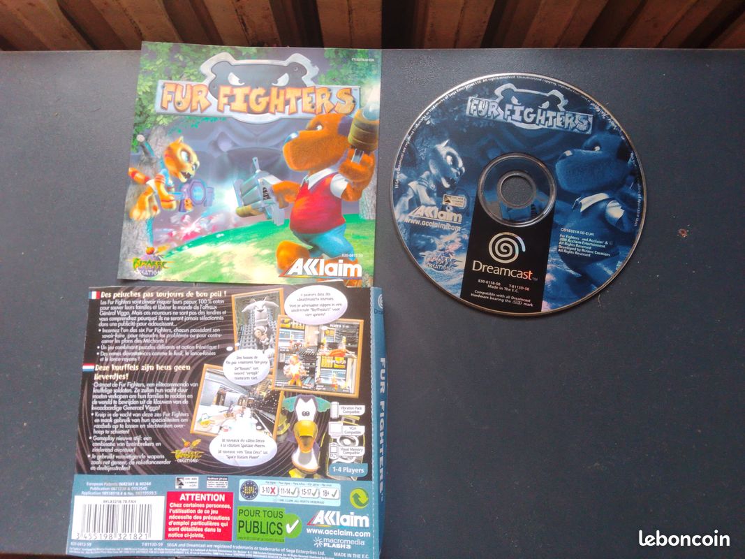 sega dreamcast fur fighters precintado nuevo ne - Buy Video games and consoles Dreamcast on todocoleccion