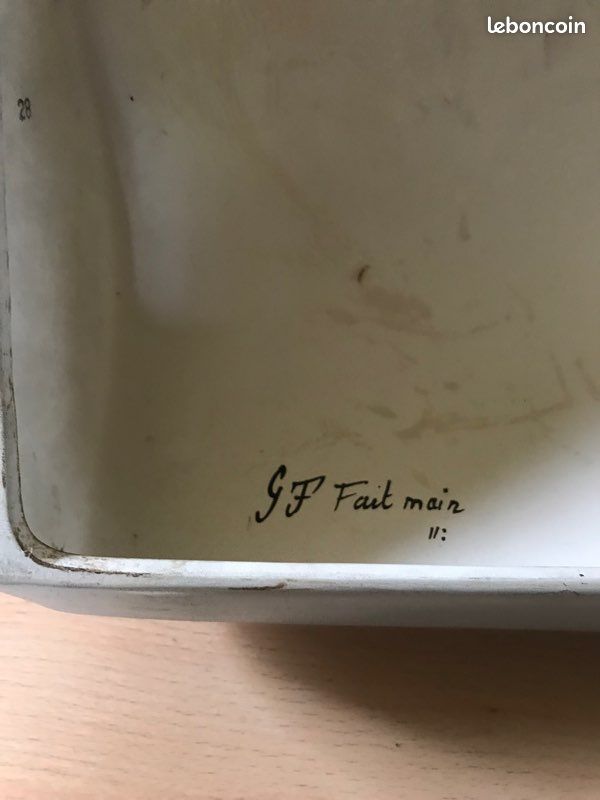 Distributeur essuie-tout faïence De Desvres (image 2)