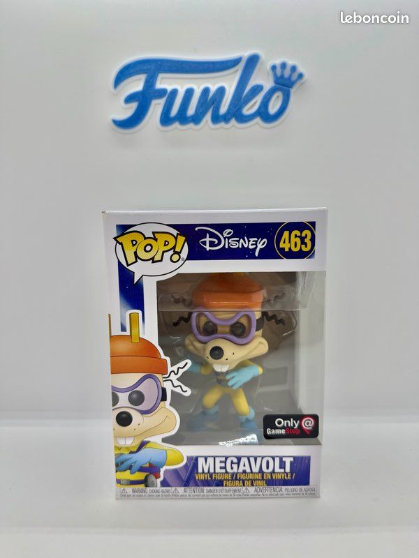 Funko Pop Disney Megavolt 463 GameStop Exclusive 🇺🇸 Collection
