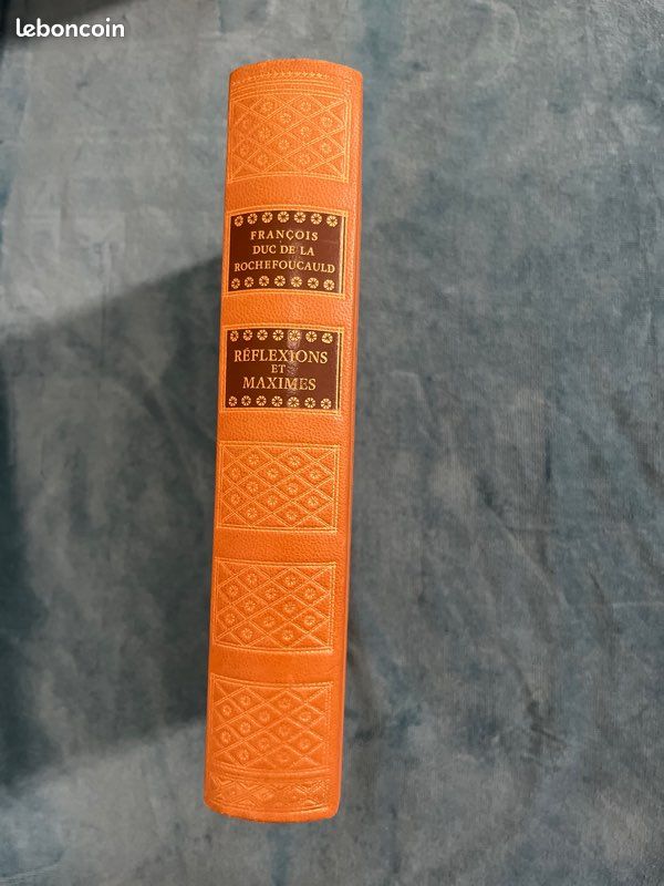 Livre Réflexions et Maximes Duc de La Rochefoucauld éditions Jean de Bonnot (image 9)