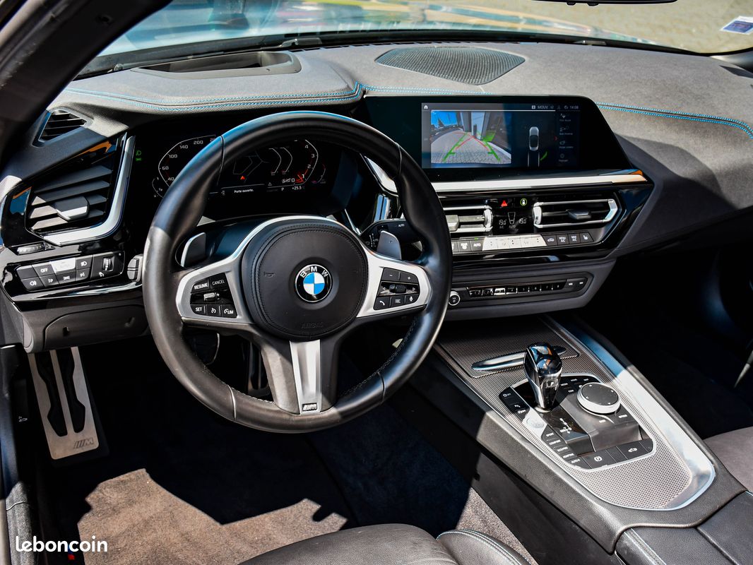 Bmw Z4 M40I 3.0 340 CH M PERFORMANCE FROZEN GREY HUD HIFI H/K CAMERA SIEGES CHAUFF CHARGEUR INDUCTION (image 5)