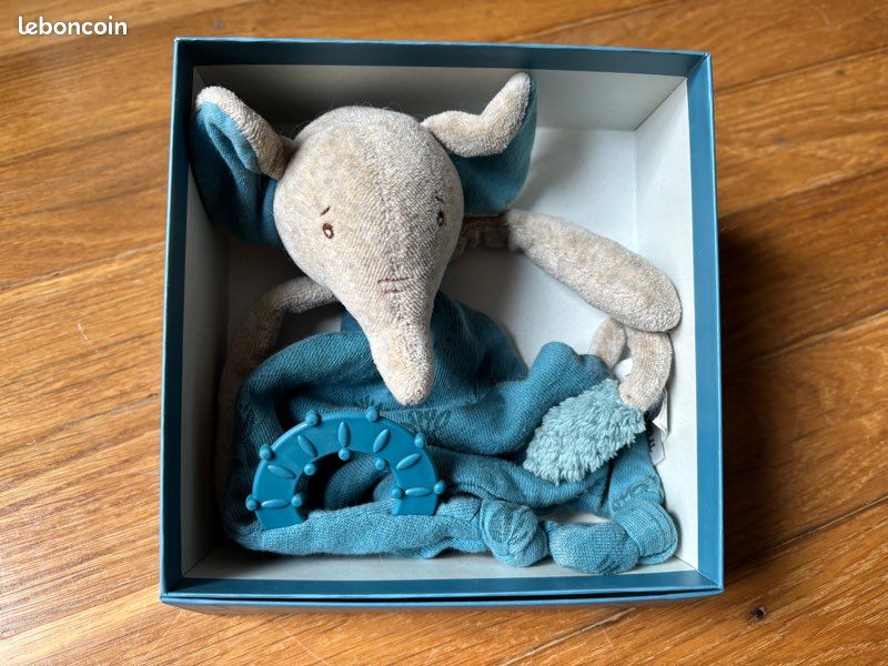 Doudou éléphant Moulin Roty (image 3)