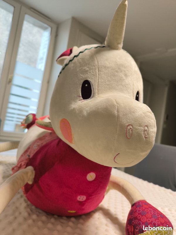 Licorne grande peluche d'activité Lilliputiens Jeux Jouets