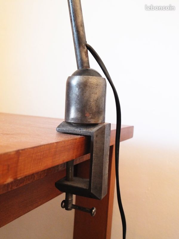 Superbe lampe articulée vintage type Mazda / Gras / Ravel (image 5)