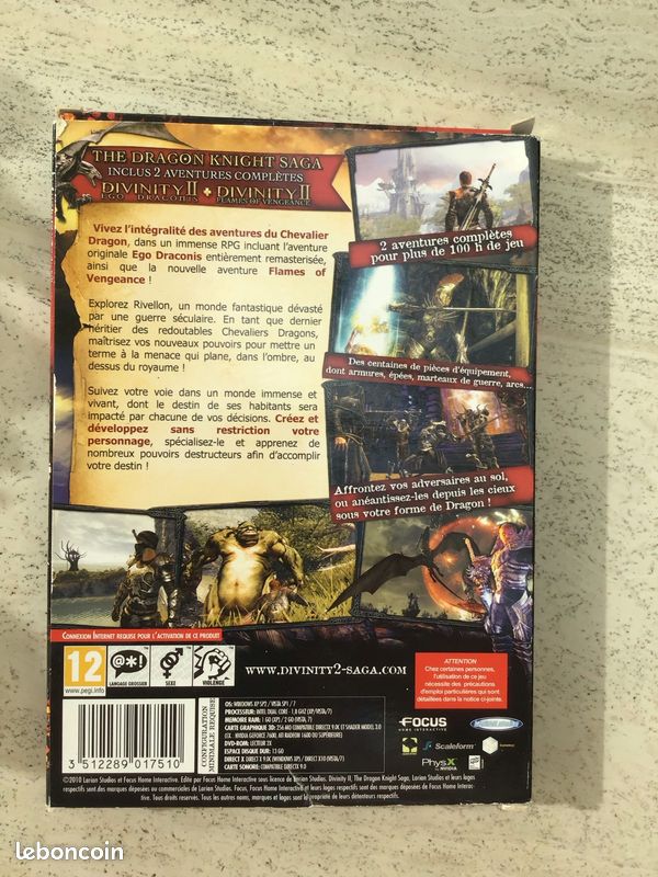 Jeu PC DVD DIVINITY II Thé dragon Knight Saga , 12+ (image 3)