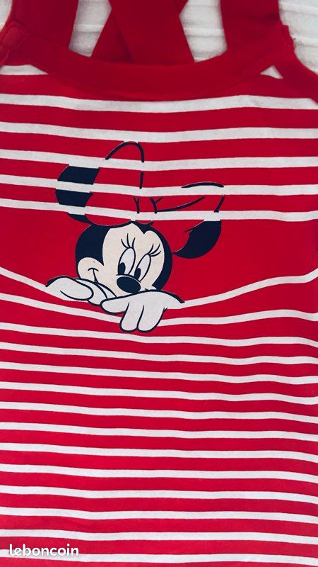 Combishort ete Minnie 18 mois (image 2)