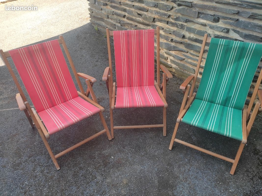 Chaise relax de jardin (image 1)
