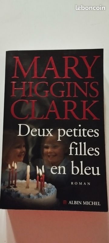 Livre roman Mary Higgins Clark "Deux petites filles en bleu" (image 1)
