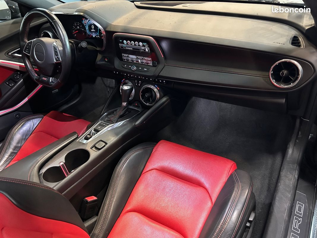 CHEVROLET CAMARO COUPE V8 6.2 432ch SS , 2016, BOITE AUTO, TRES BON ETAT, FACTURE D'ACHAT, 89000 KMS, REVISION FAITE, CT A (image 9)
