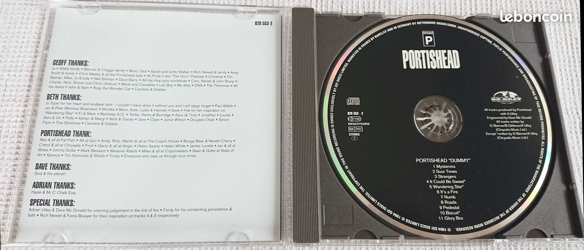 Portishead - Dummy (1CD) (image 2)