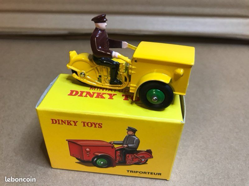 Dinky Toys Triporteur 14 - Roues Jaunes, Sans Capot, état D'occasion, France