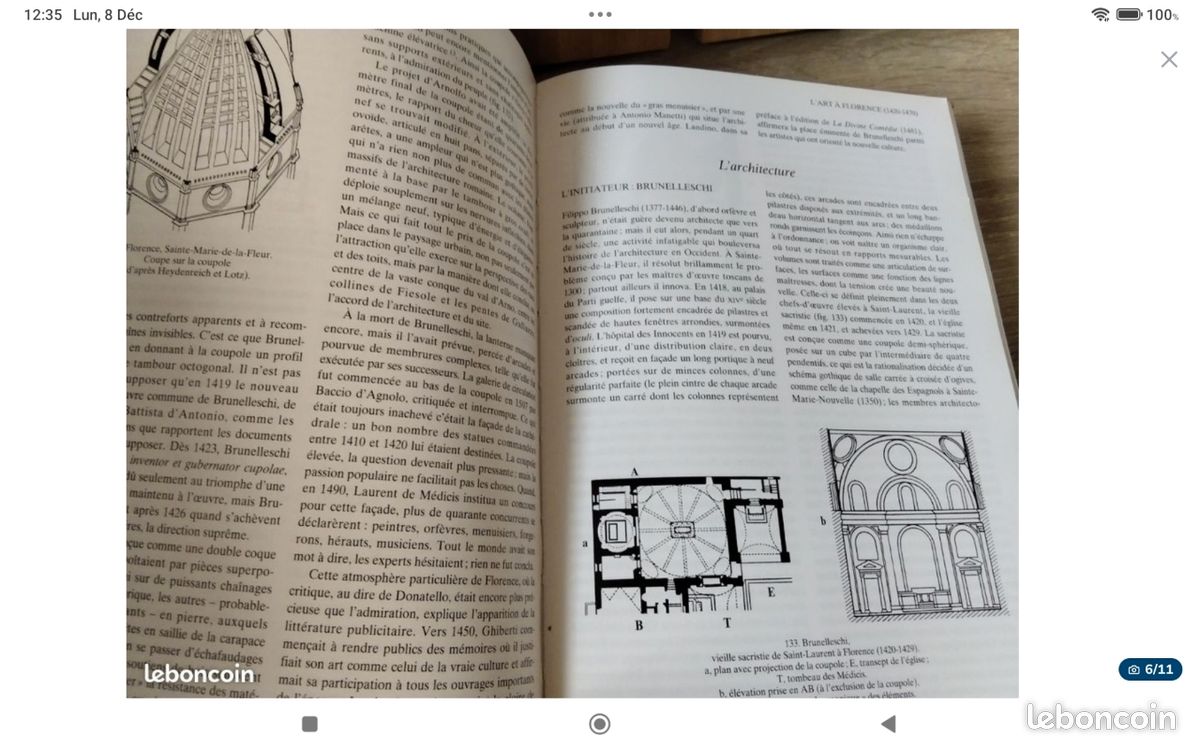 L'art Italien. André Chastel, Edition Flammarion. 1998 (image 6)