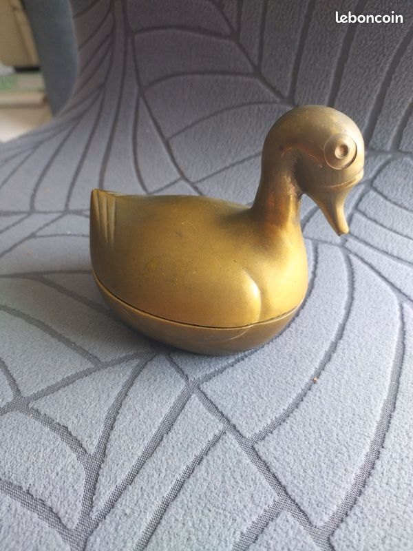 Canard vintage en laiton (image 1)