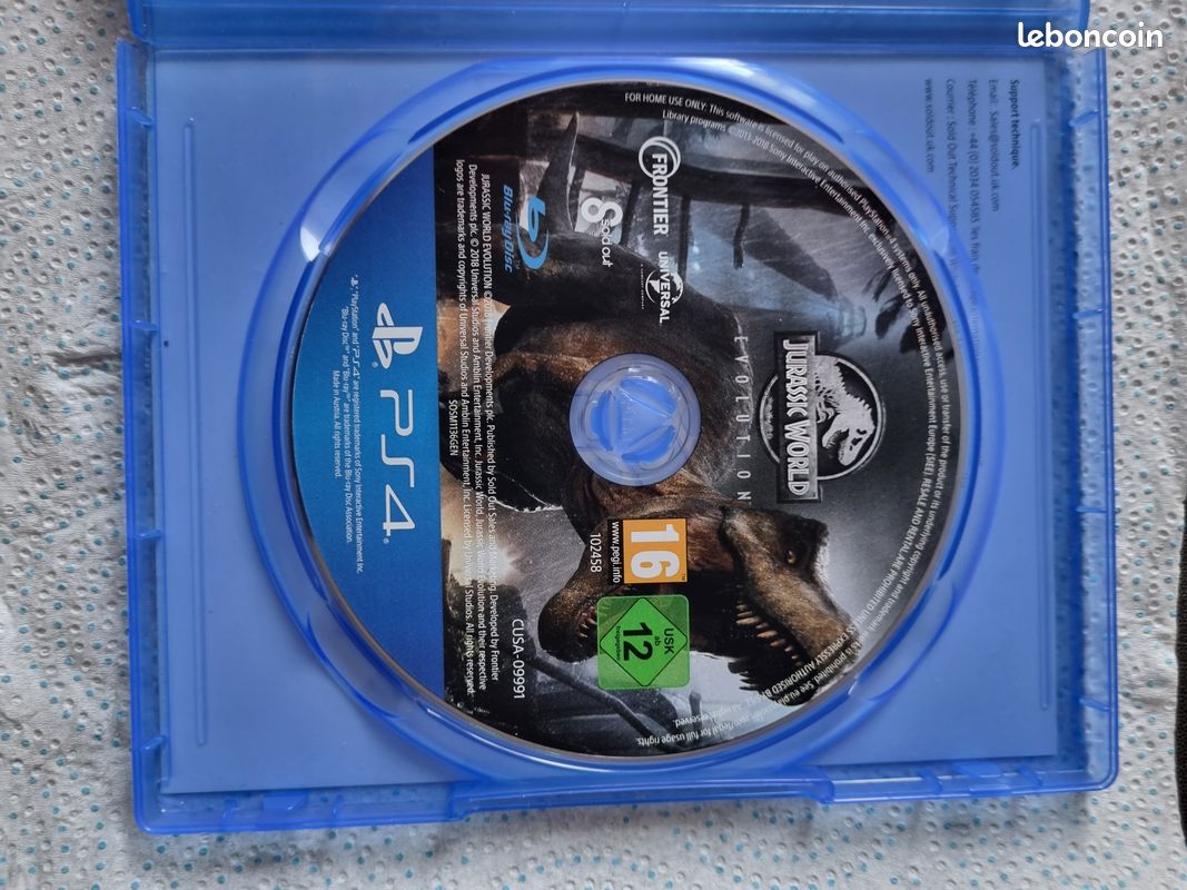 Jeux ps4 jurassic world evolution (image 3)