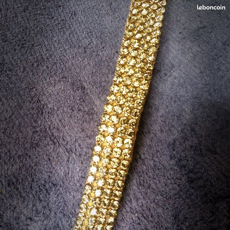 Barrette longue en strass Svarowsky (image 7)