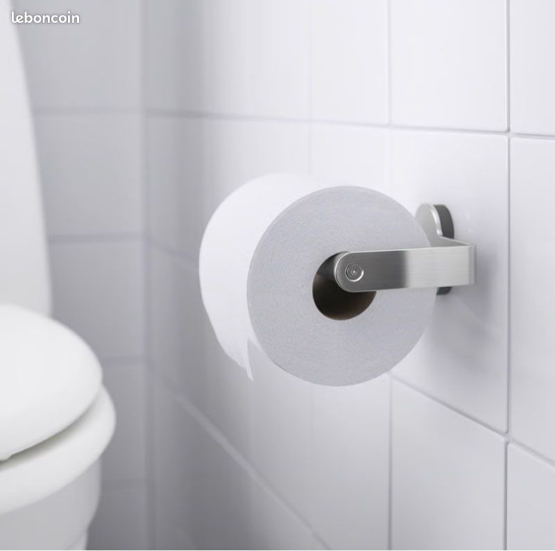 Porte papier hygiénique en inox (image 6)