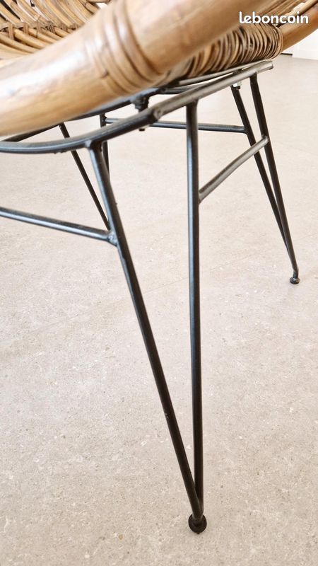 Fauteuil en rotin (image 7)