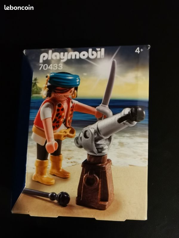 PLAYMOBIL - 70433 - Canonnier pirate (image 1)