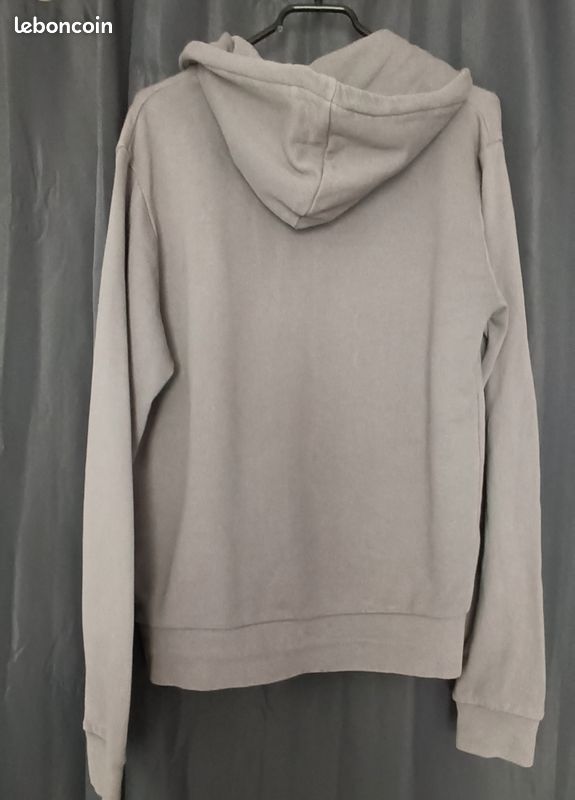 Gilet à capuche gris de la marque Rugby Division, Taille S (image 5)