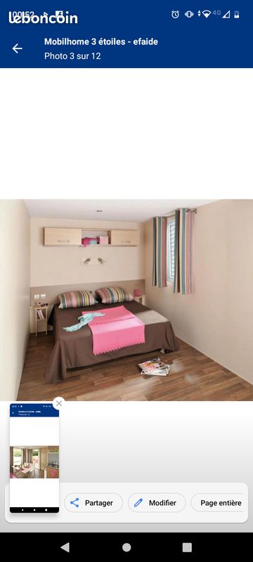 Mobil-home en location du 6 au 13 juillet à côté de Lacanau (image 8)