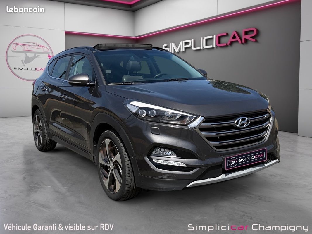 HYUNDAI TUCSON 1.7 CRDi 141 2WD DCT-7 Executive - GARANTIE 12MOIS - TOIT OUVRANT - CAMERA DE RECUL - SIEGES VENTILE (image 1)