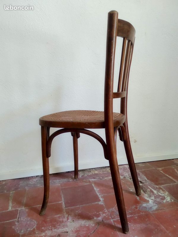 Chaise bistrot Baumann * début XXieme (image 3)