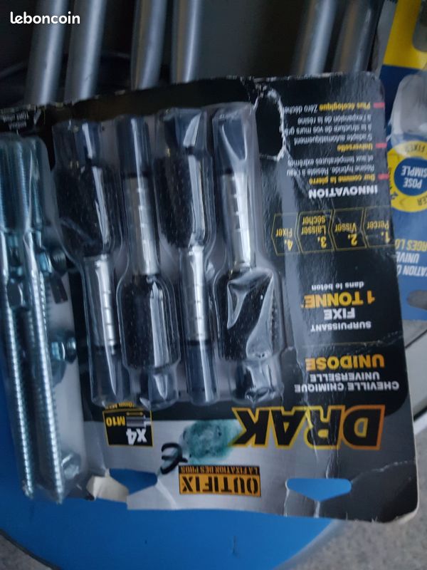 3 kits scellement chimique Outfix (image 1)