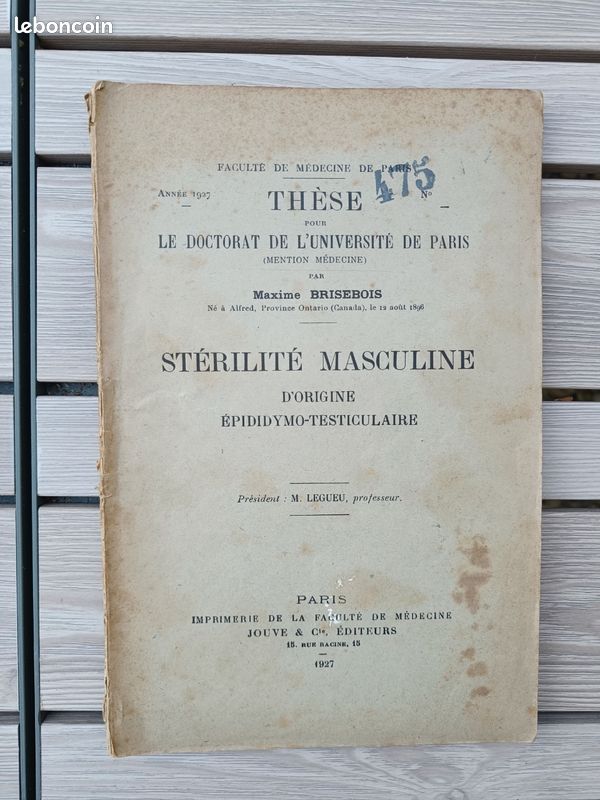 Thèse de médecine (image 1)
