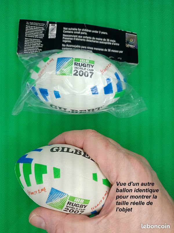 Mini ballon de rugby Gilbert All Blacks (taille 1) - Nouvelle-Zélande