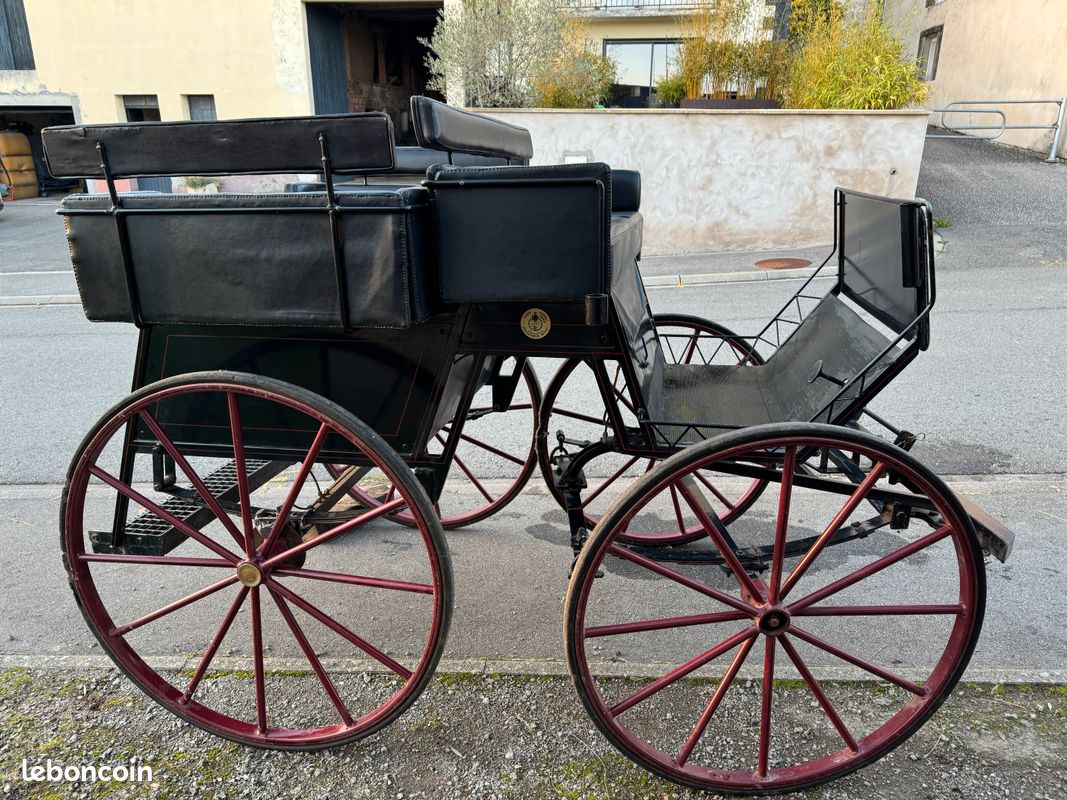 Calèche 4 roues d'attelage – 6 places – Ferm Voitures Diss (Alsace) (image 4)