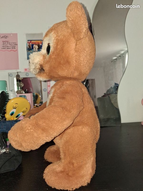 Ours En Peluche Heureux Interactif 100% Recyclable *NOUVEAU