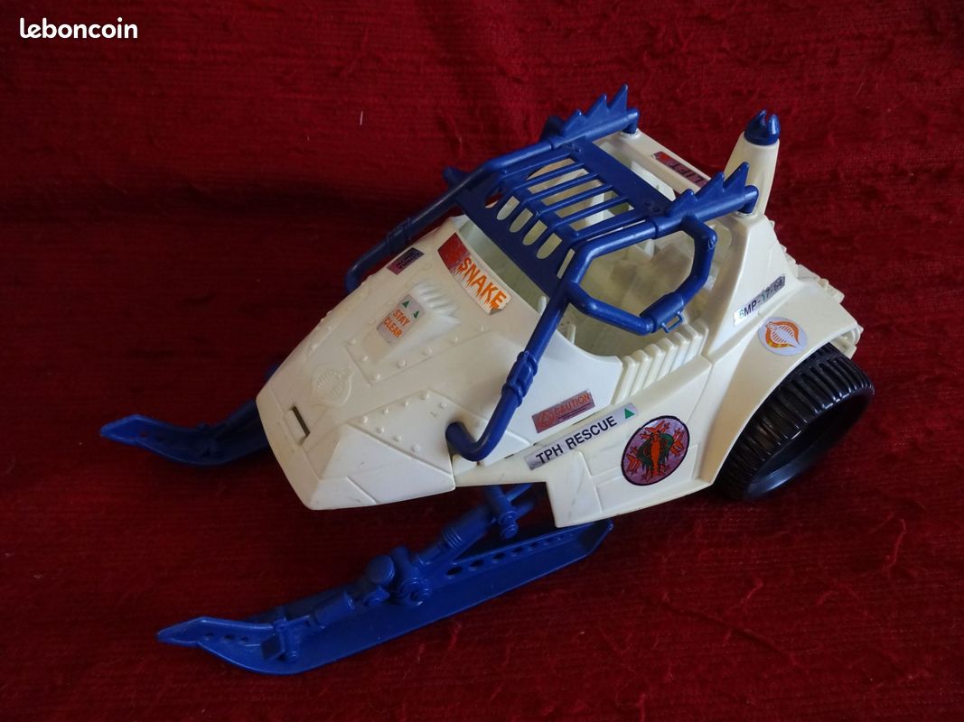 GI JOE COBRA Wolf 1987 Hasbro Man Véhicule Genuine EUR 39,29 - FR